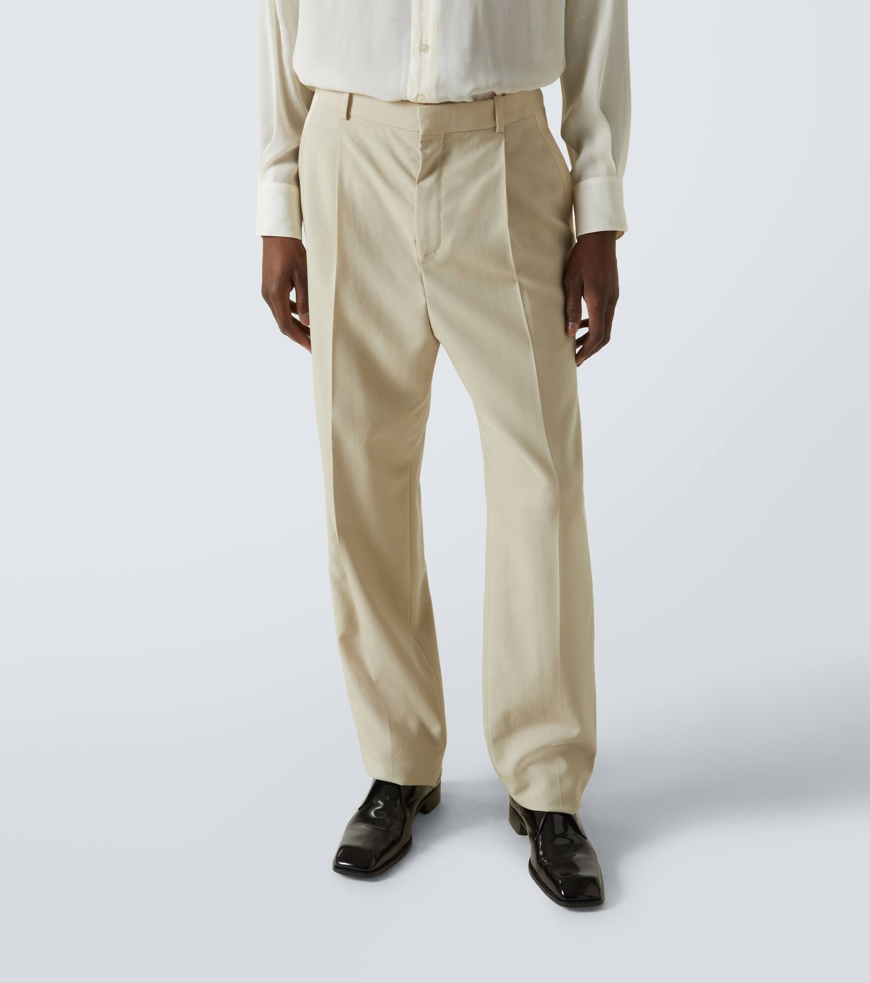 Wool suit pants - 3