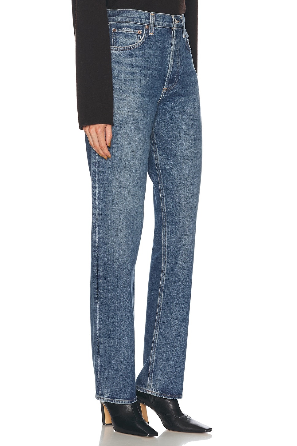 Kelly High Rise Relaxed Straight - 2