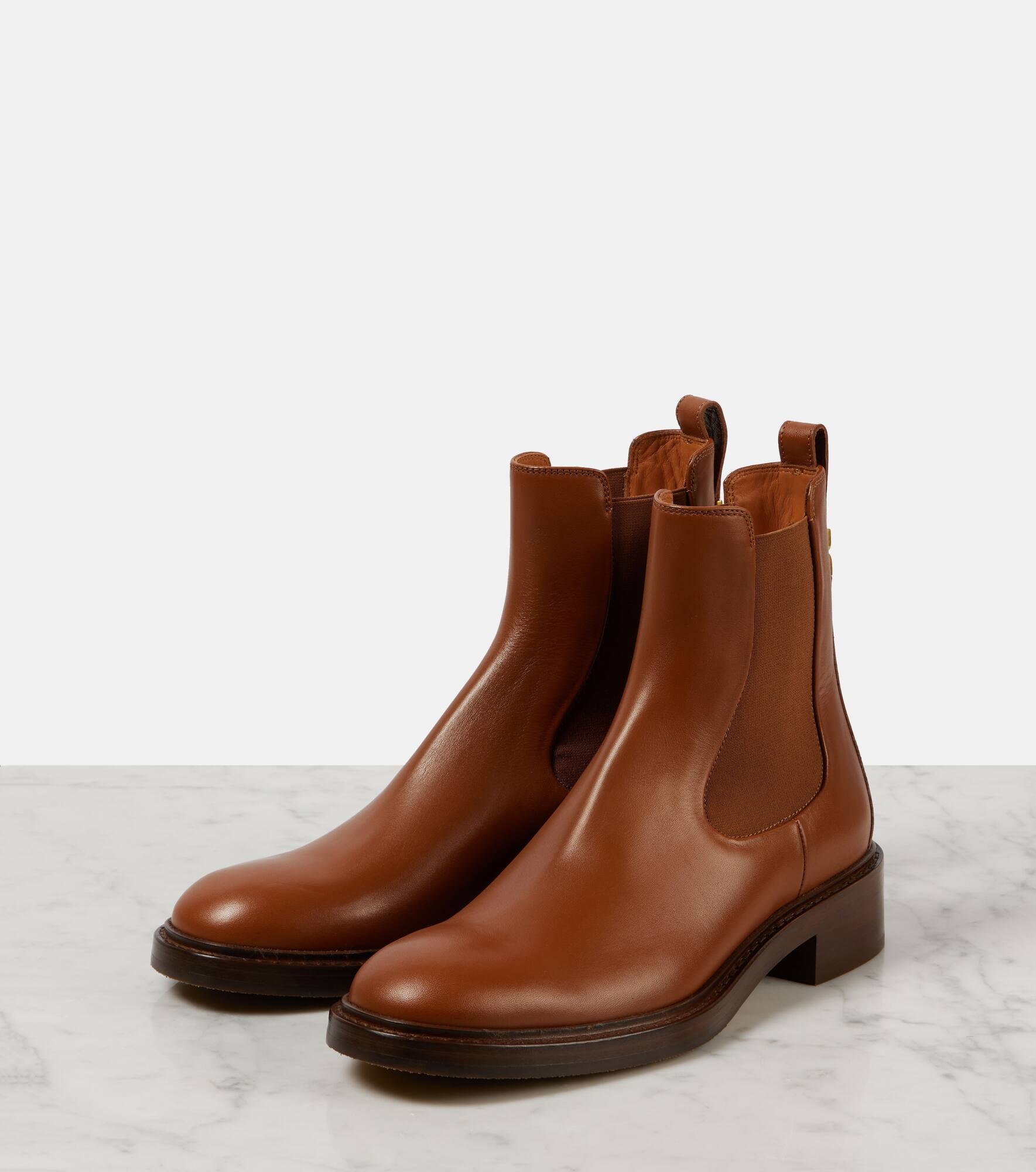 Marcie leather Chelsea boots - 5