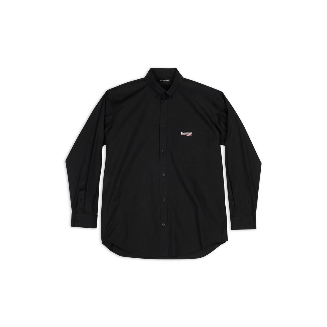 Men's Political Campaign Shirt in Black - 1