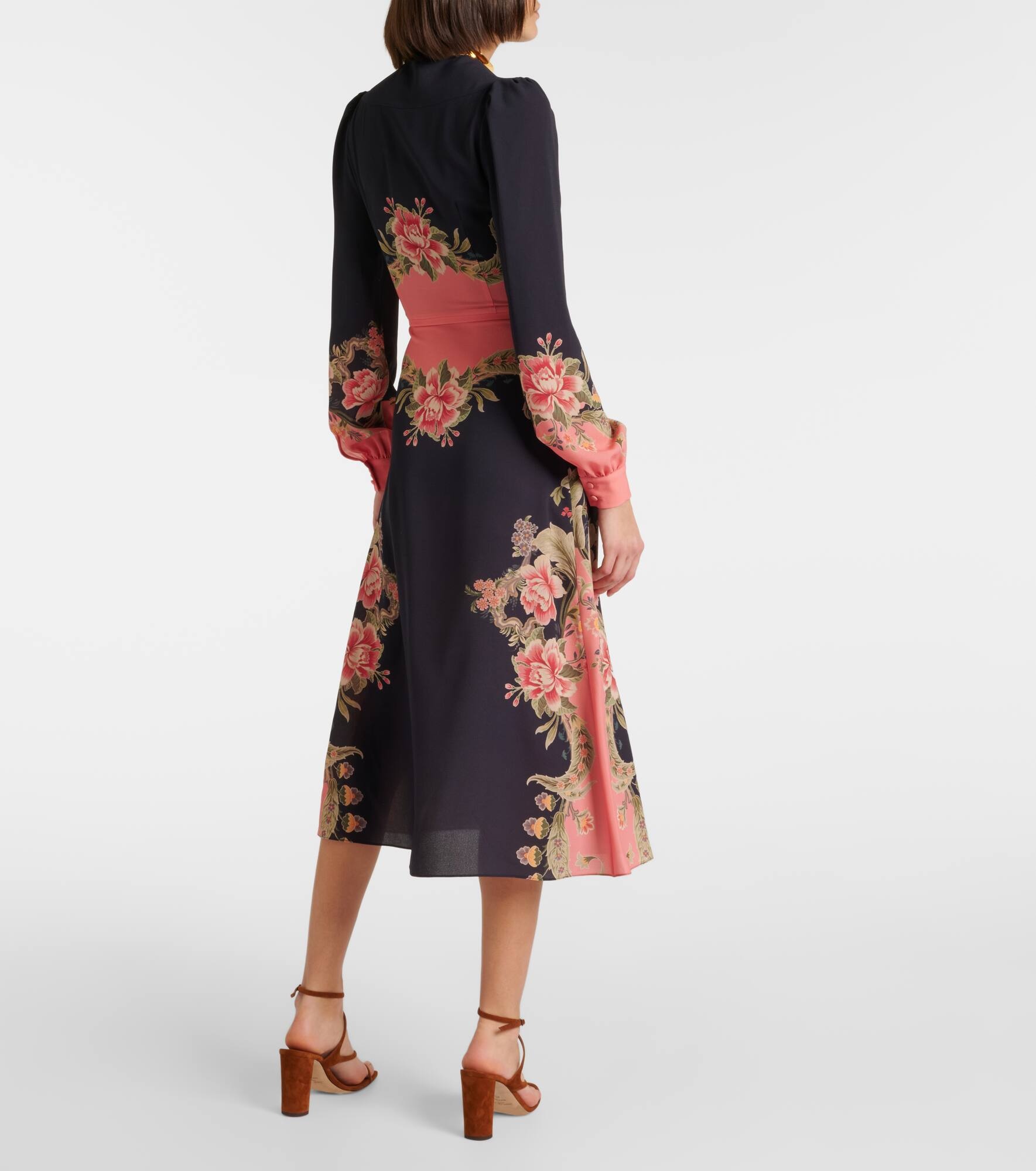 Etro Floral midi dress | mytheresa | REVERSIBLE