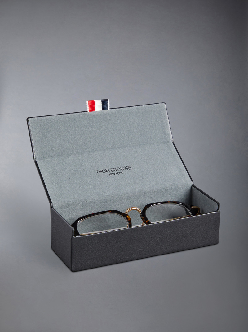 Acetate And Titanium Rectangular Eyeglasses 6