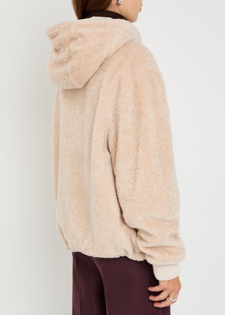 Moncler Reversible Hooded Fleece and Shell Cardigan - 3
