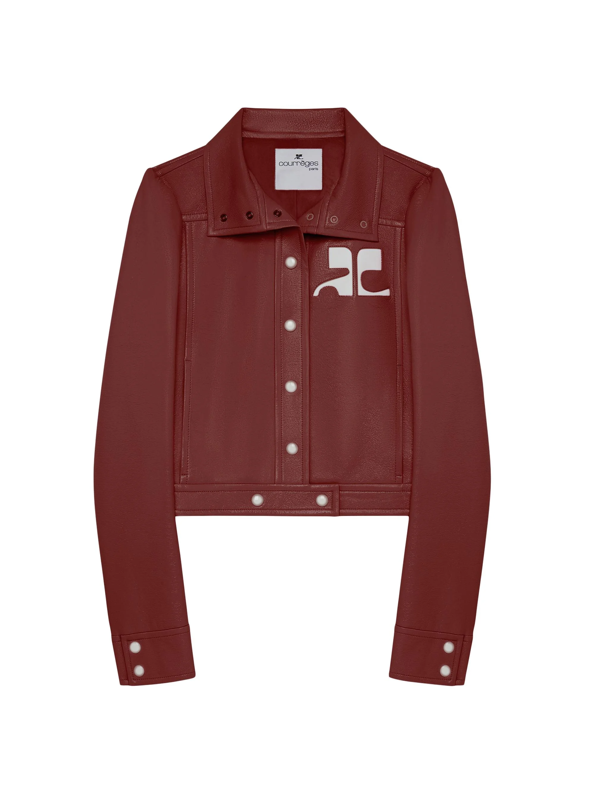 Women's Reedition Vinyl Jacket - Red - 1