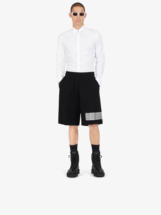 GIVENCHY SHORT PANTS IN LATEX BAND - 2