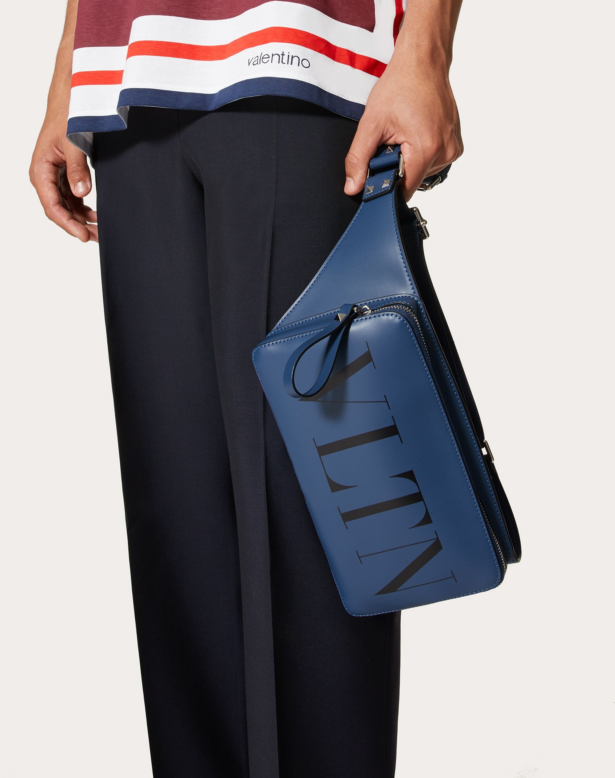 VLTN Leather Belt Bag - 6