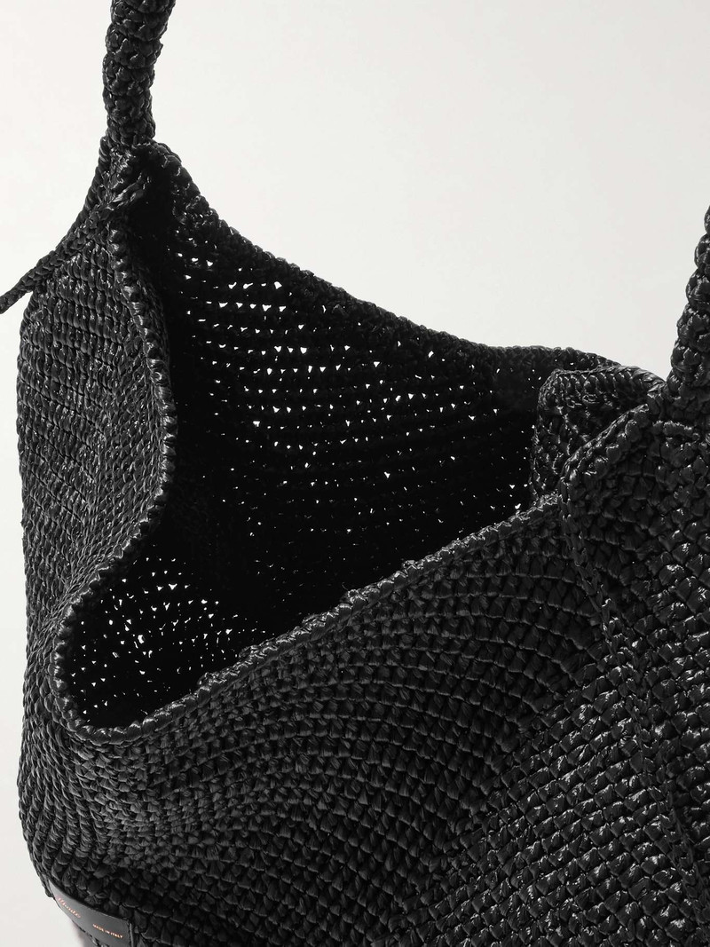 Lotus medium raffia tote 5