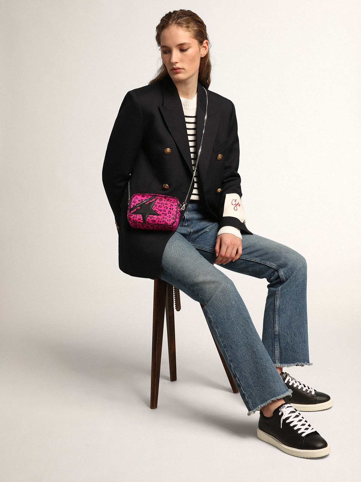 Starter sneakers in total black leather - 3