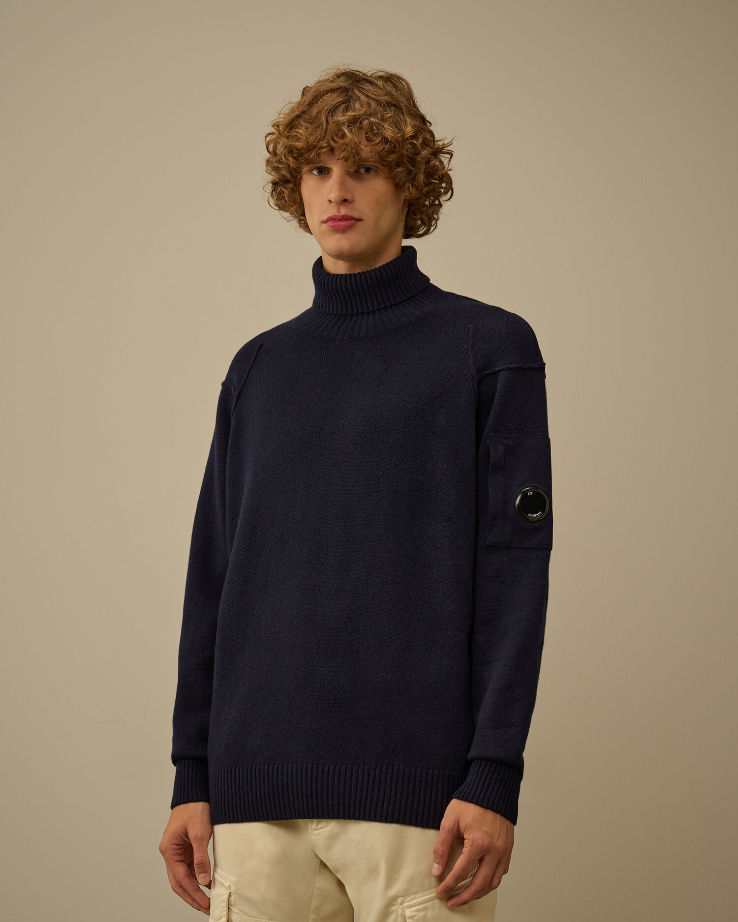 Lambswool GRS Turtleneck Sweater - 3
