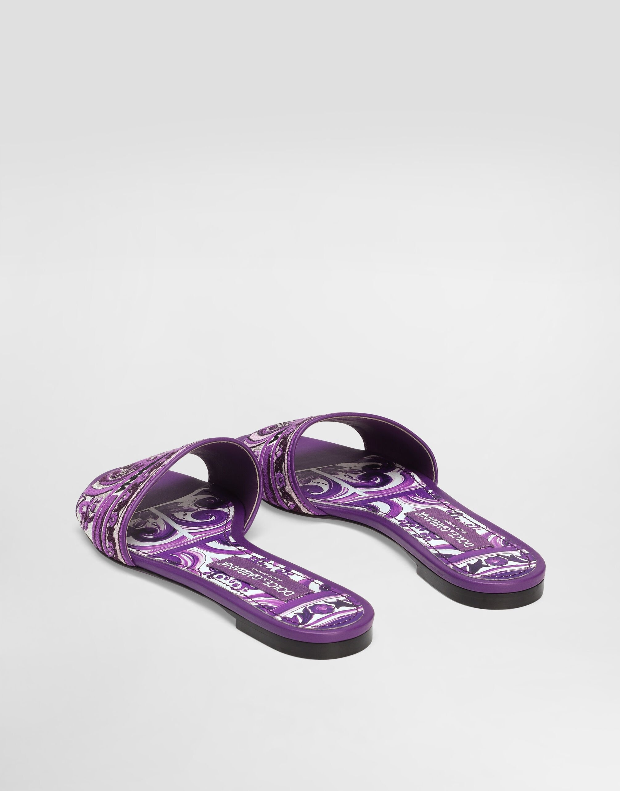 Embroidered slides - 3