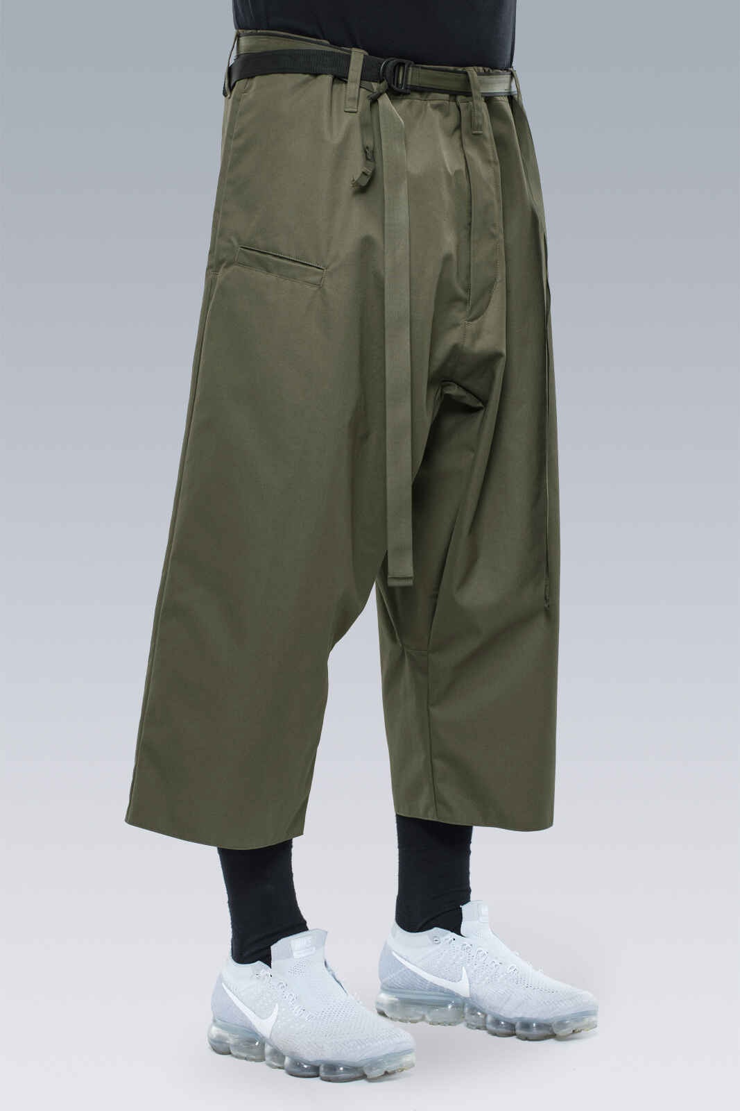 P22-S HD Gabardine Drawcord Trouser RAF Green  - 3