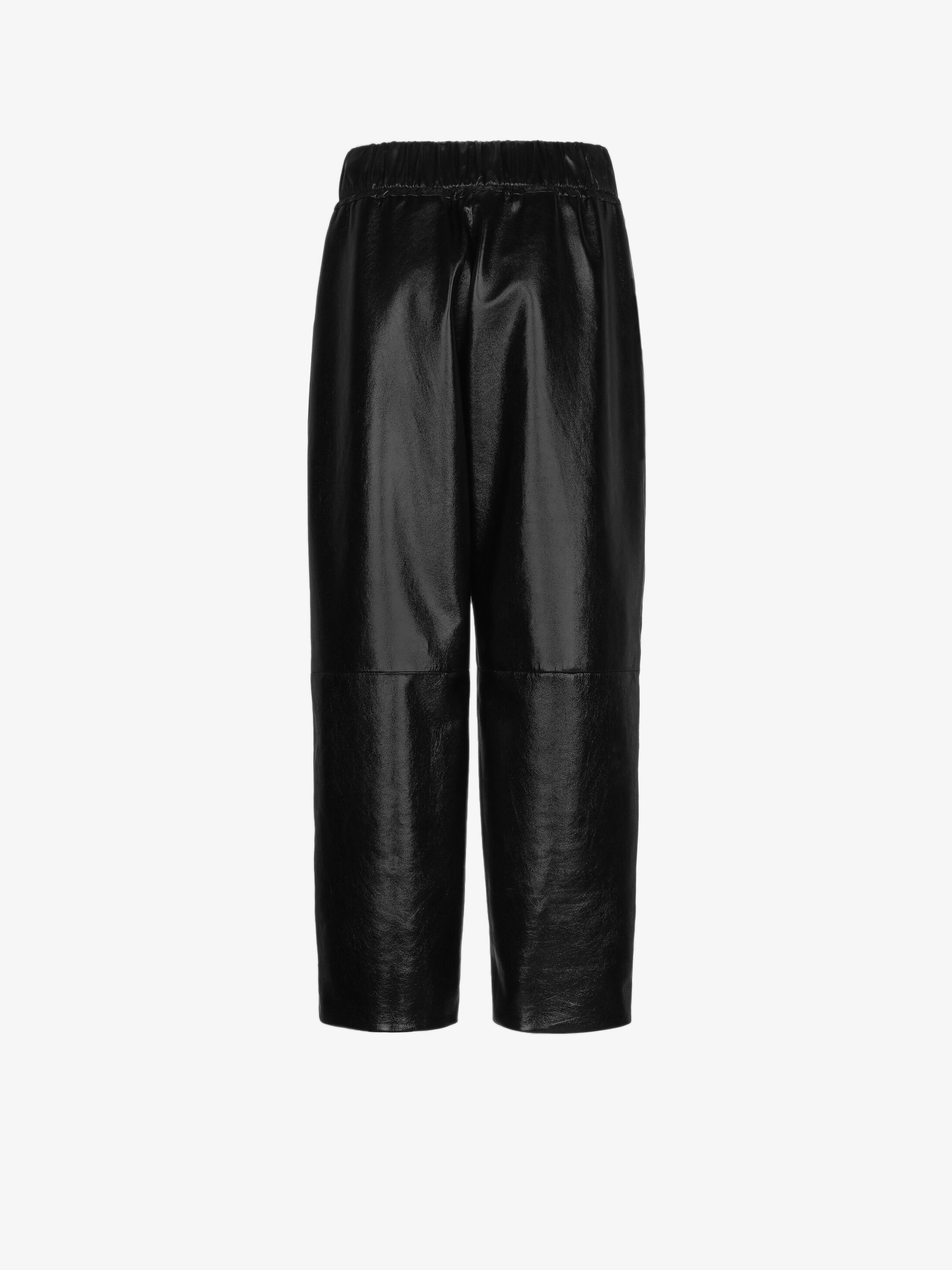 Loose trousers in smooth leather - 4