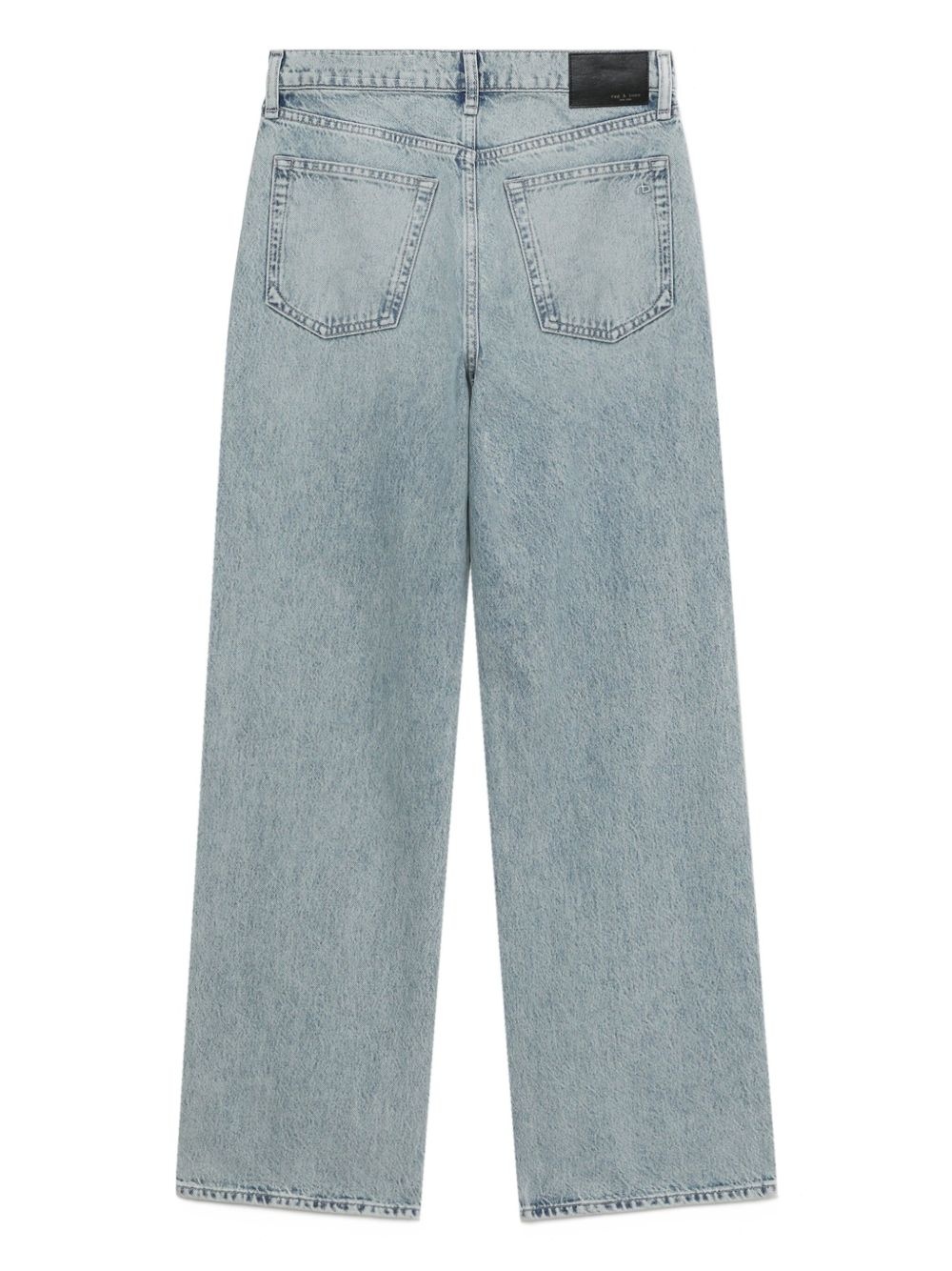 wide-leg jeans - 6