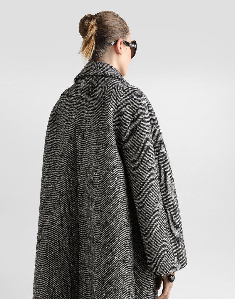 Long chevron coat 5
