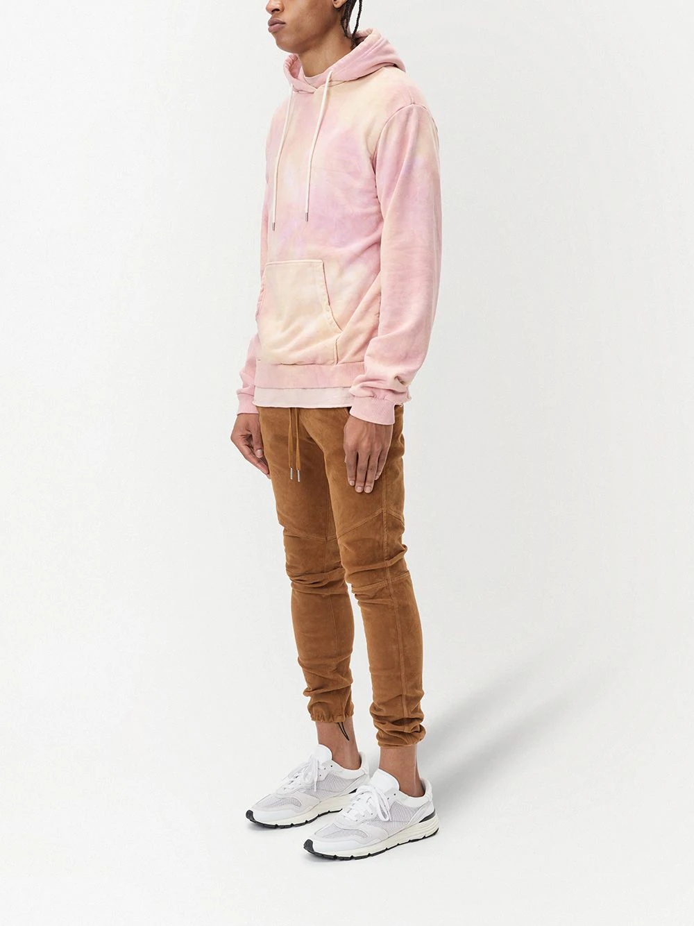 Beach tie-dye cotton hoodie - 3