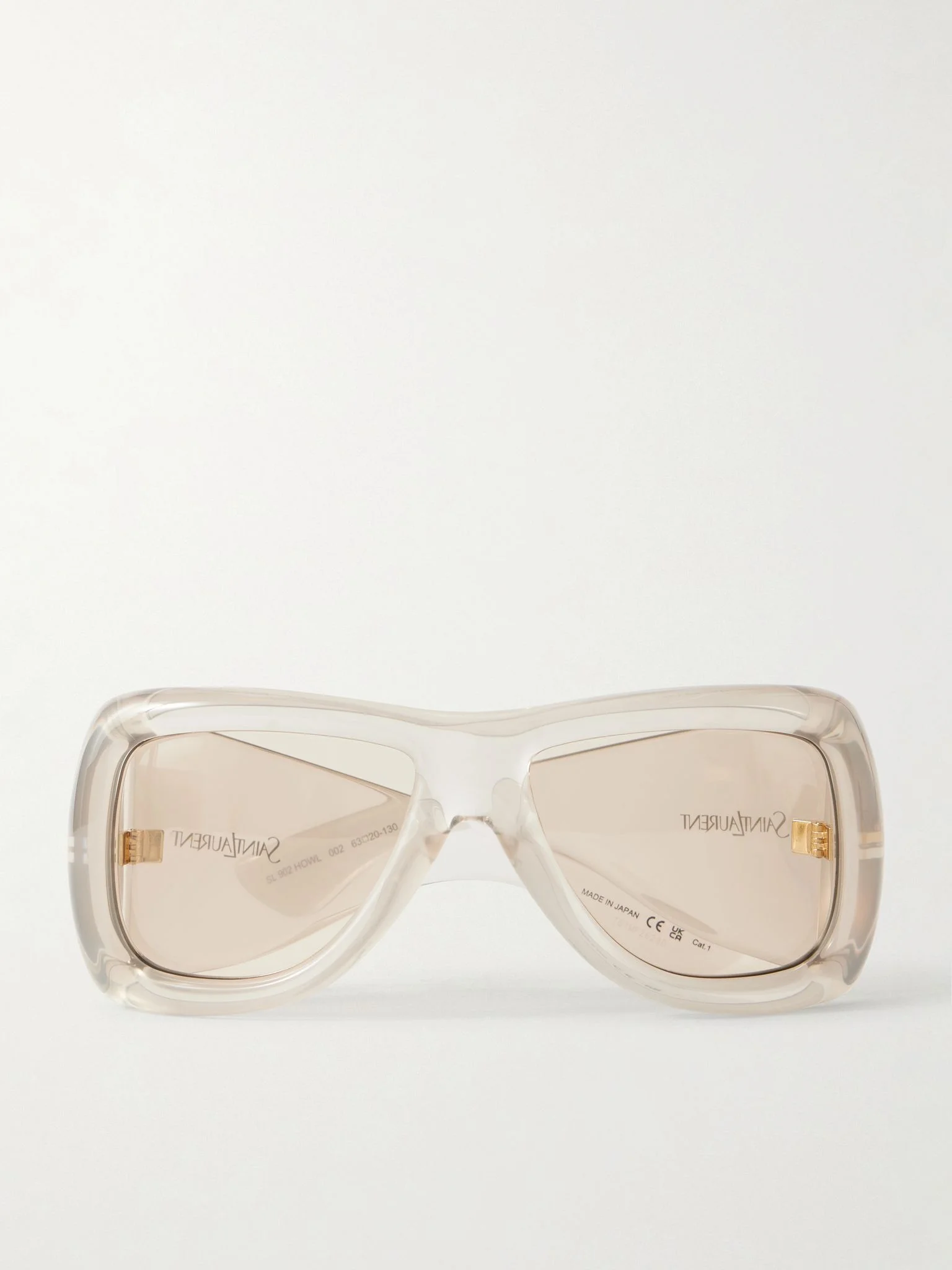 SL 902 Howl D-frame acetate sunglasses Clear - 1
