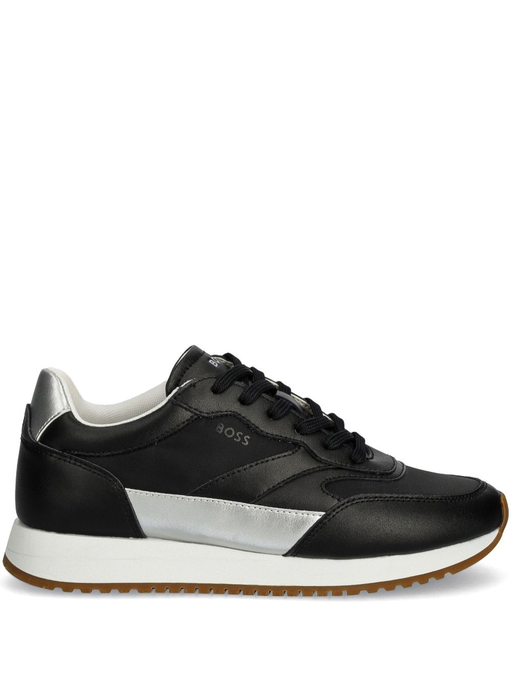 panelled sneakers - 1