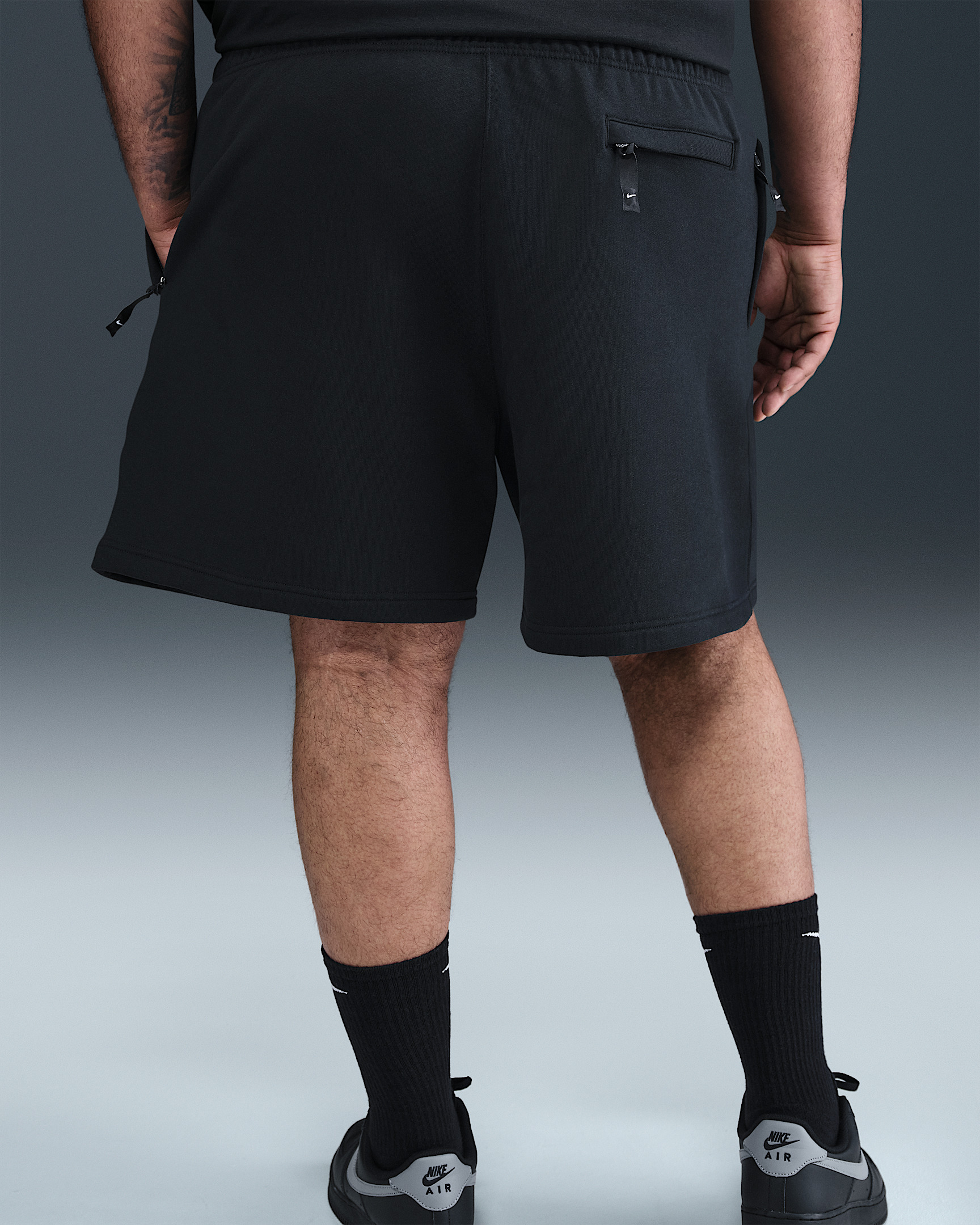 Nike Solo Swoosh Men's French Terry Shorts - 11