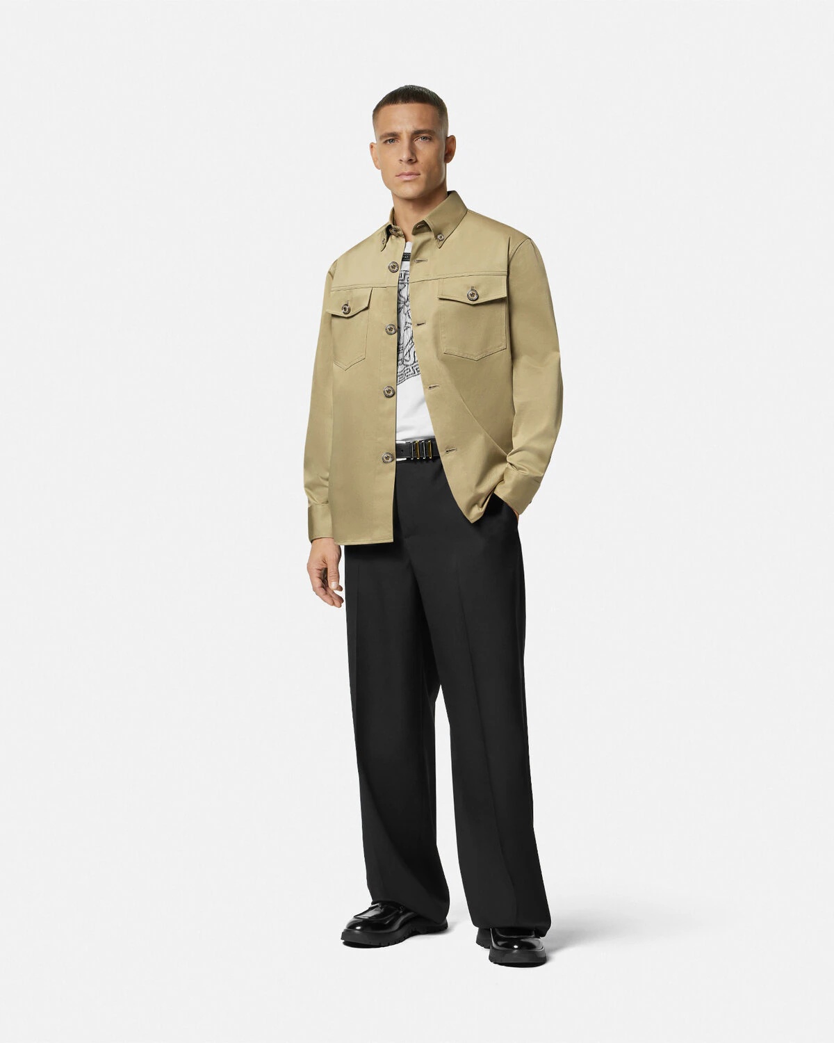 Gabardine Overshirt - 2