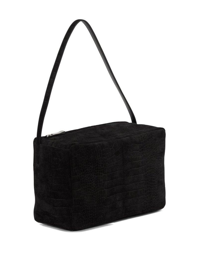 medium Panetto embossed shoulder bag 3