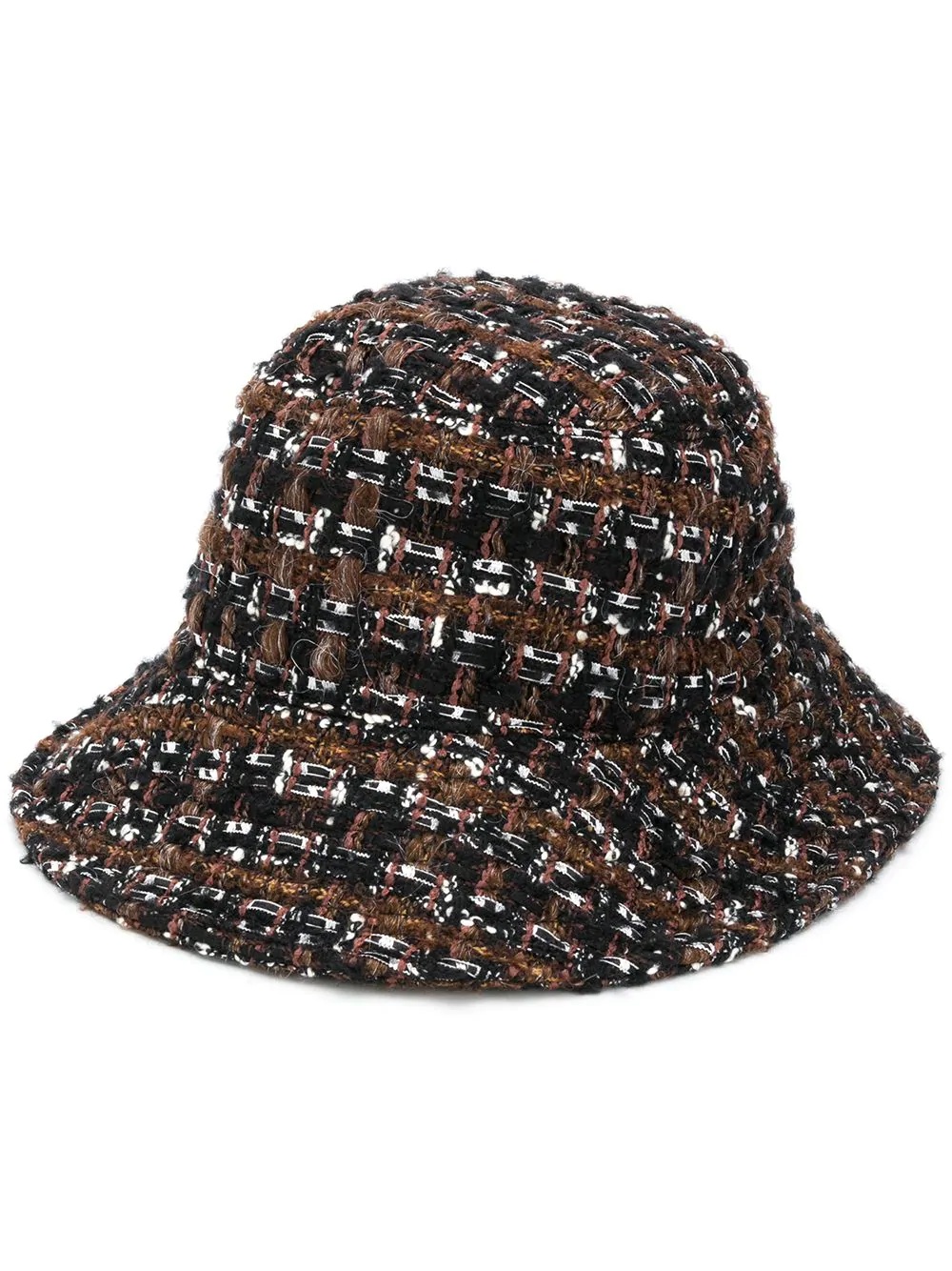 knitted bucket hat - 1