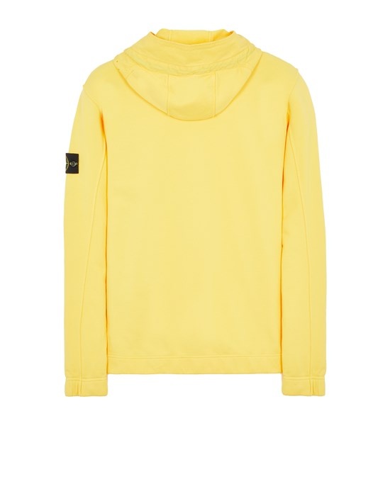 62051 COTTON FLEECE_GARMENT DYED YELLOW - 2