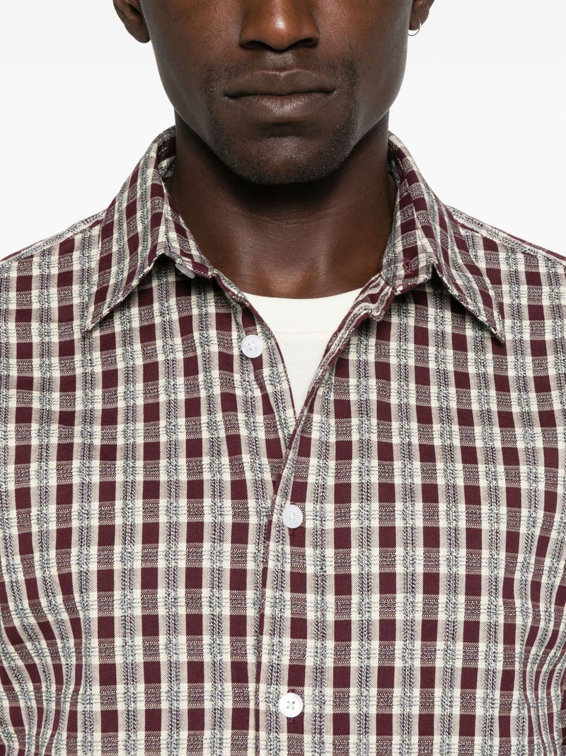 Colby checked cotton shirt 5