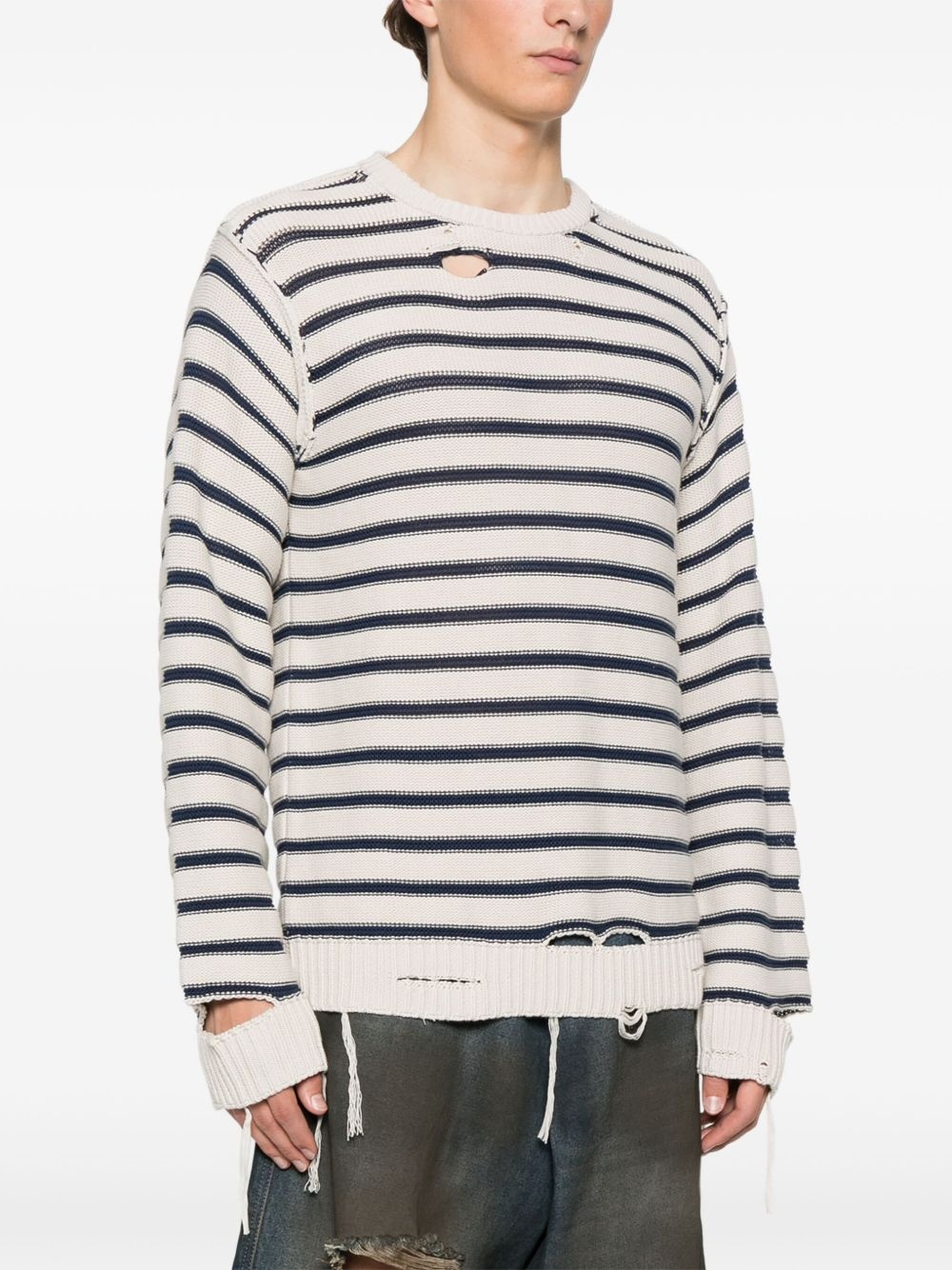 striped sweater - 3