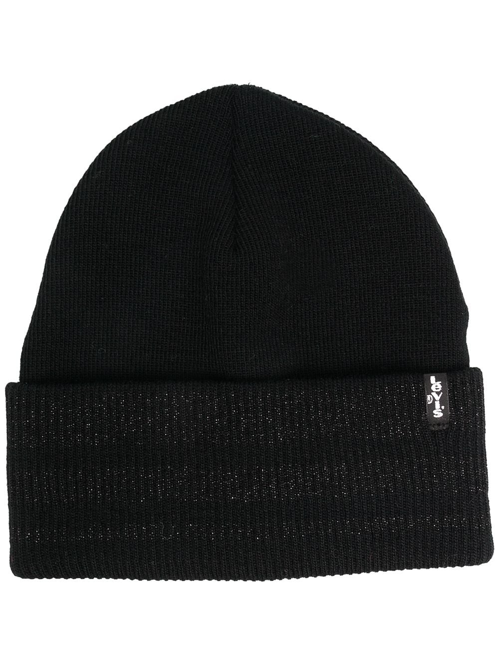 striped knit beanie hat - 1