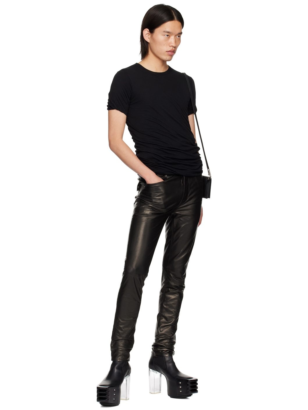 Black Porterville Double T-Shirt - 4