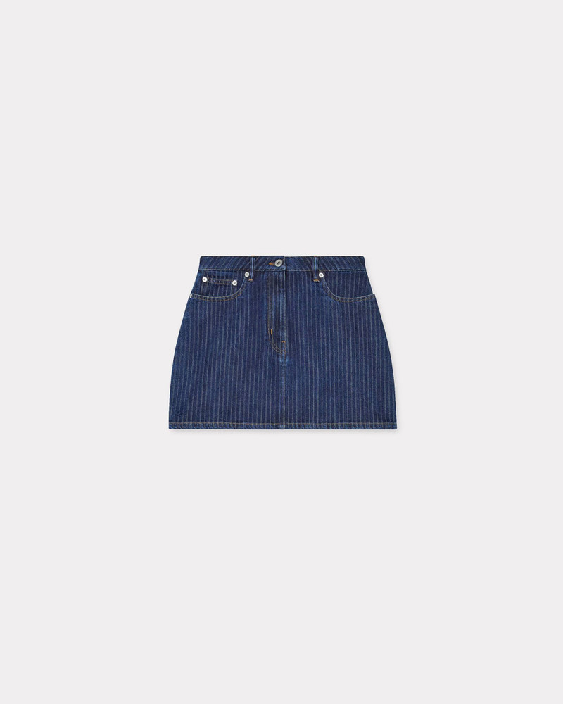 Miniskirt in japanese denim - 1
