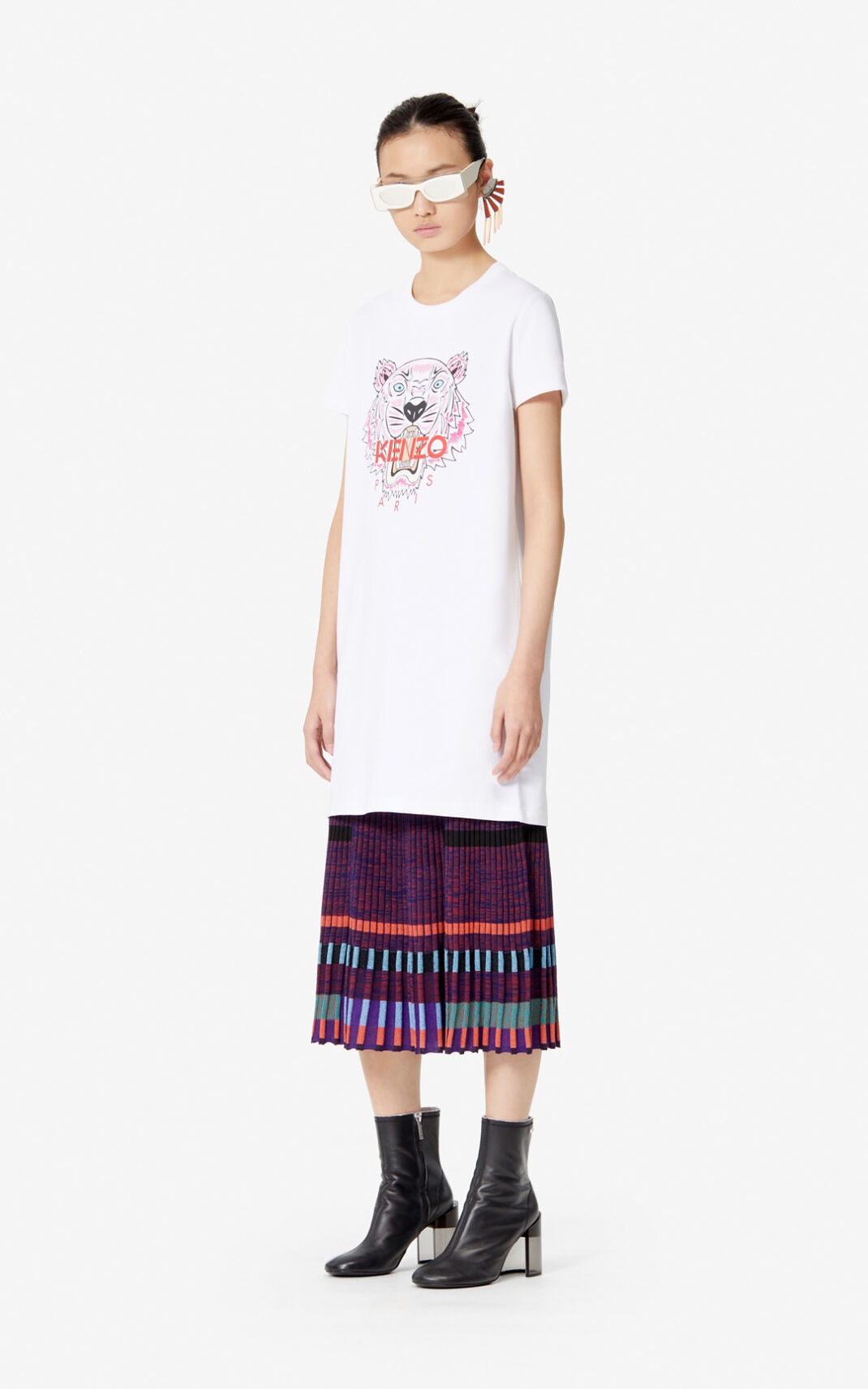 Tiger T-shirt dress - 4
