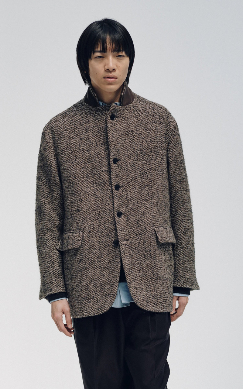 KAPTAIN SUNSHINE KAPTAIN SUNSHINE 4B HUNTER JACKET HERRINGBONE outlook