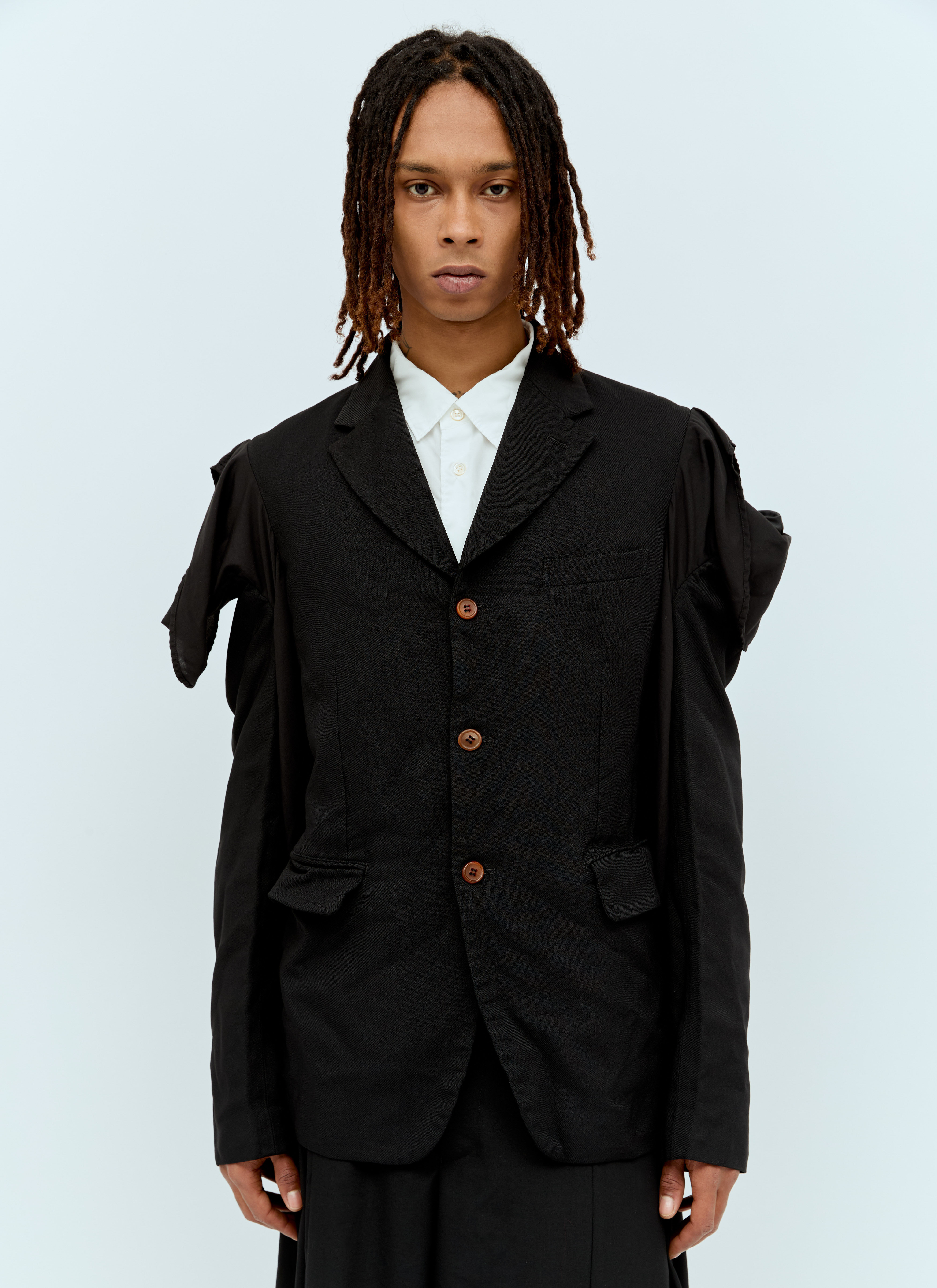 Double Sleeves Blazer - 1