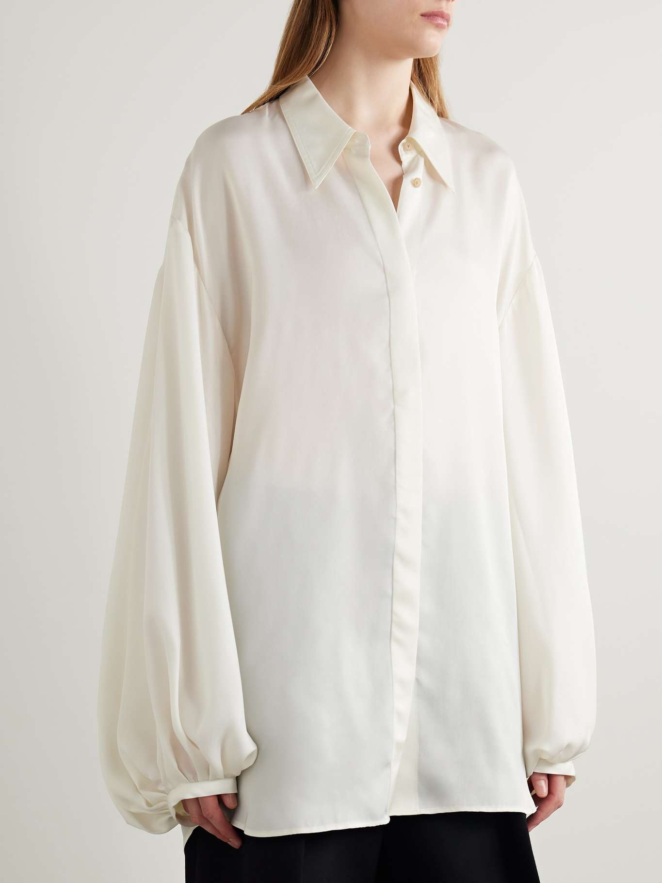 Bam oversized twill shirt - 3
