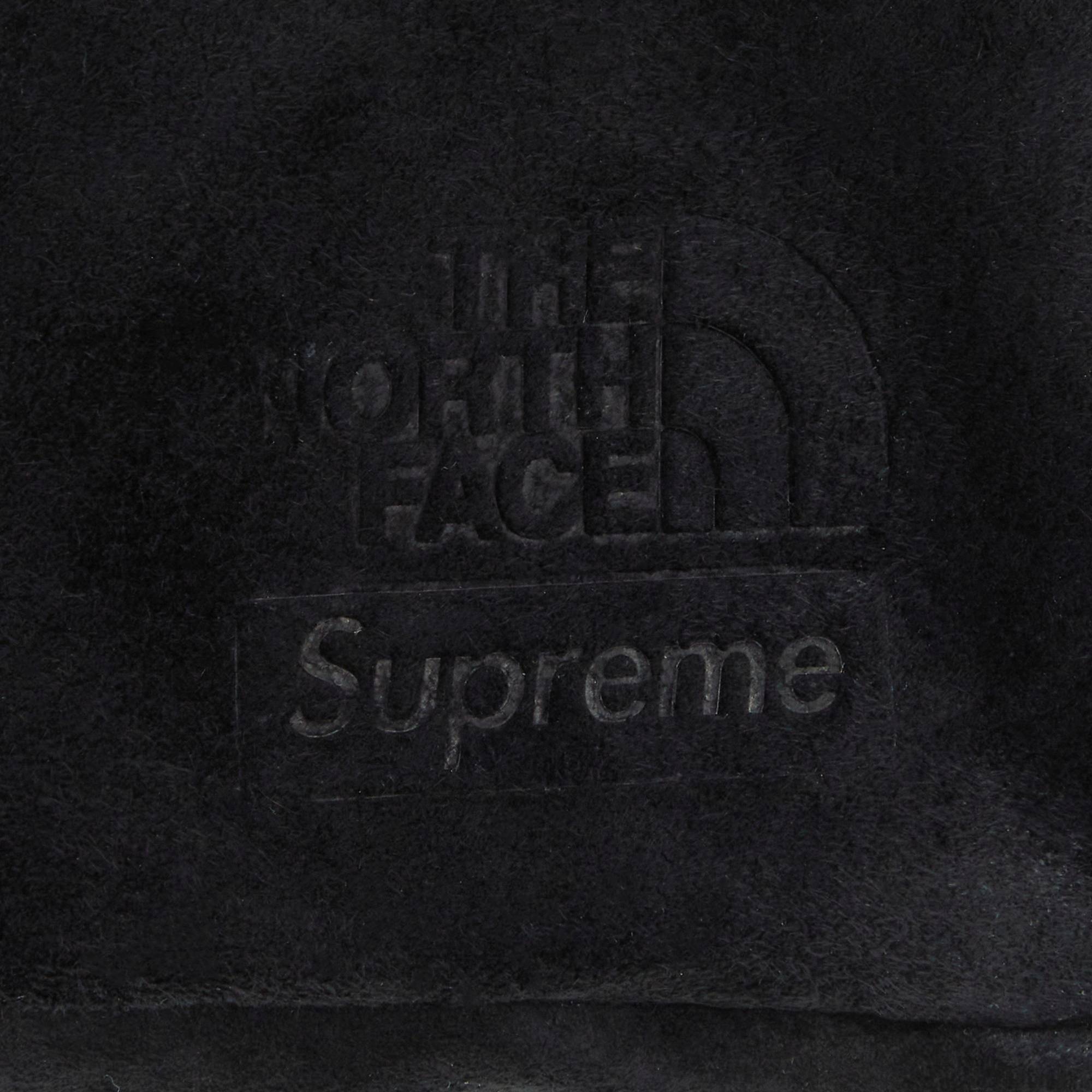 Supreme x The North Face Suede Shoulder Bag 'Black' - 3