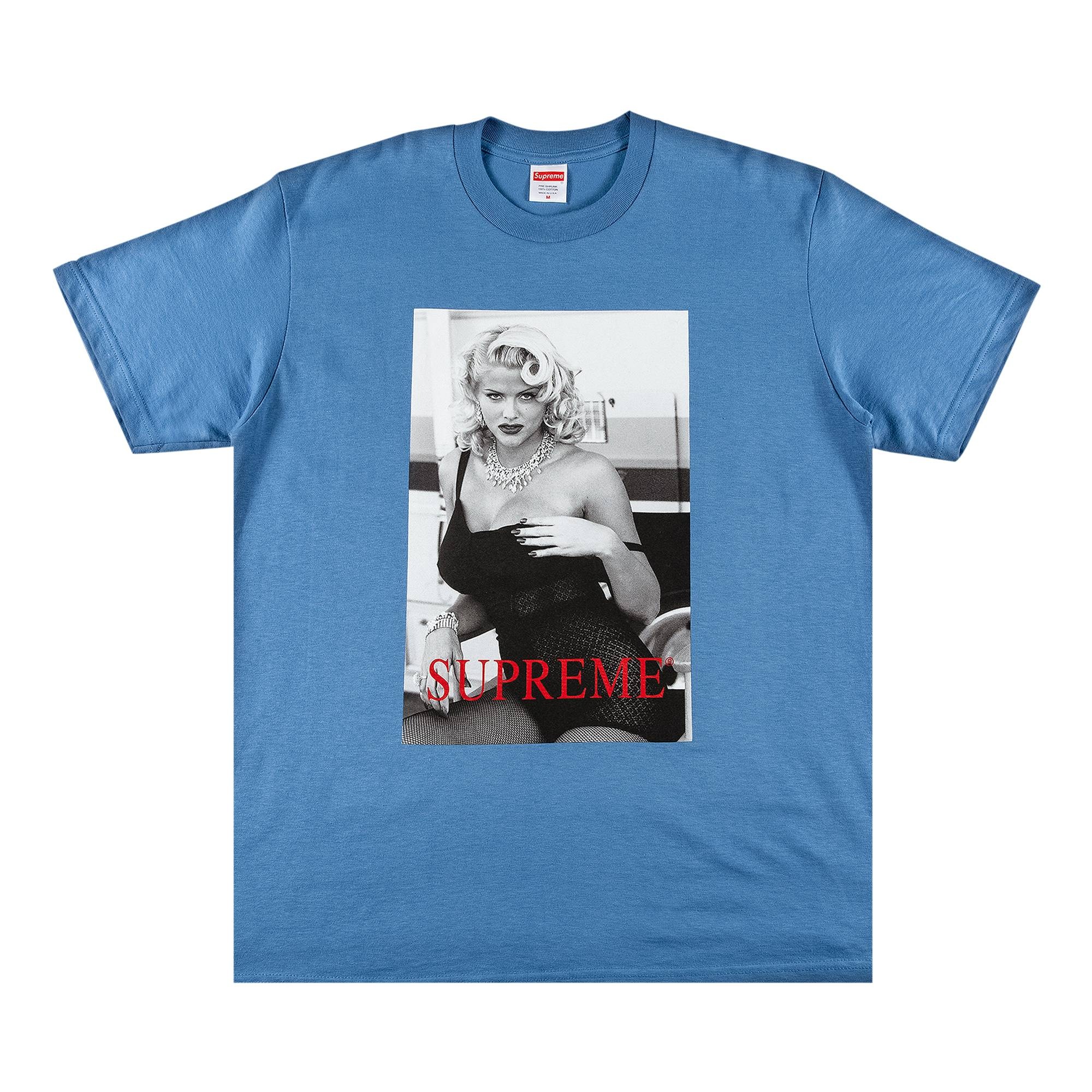 Supreme Anna Nicole Smith Tee 'Dusty Light Royal' - 1