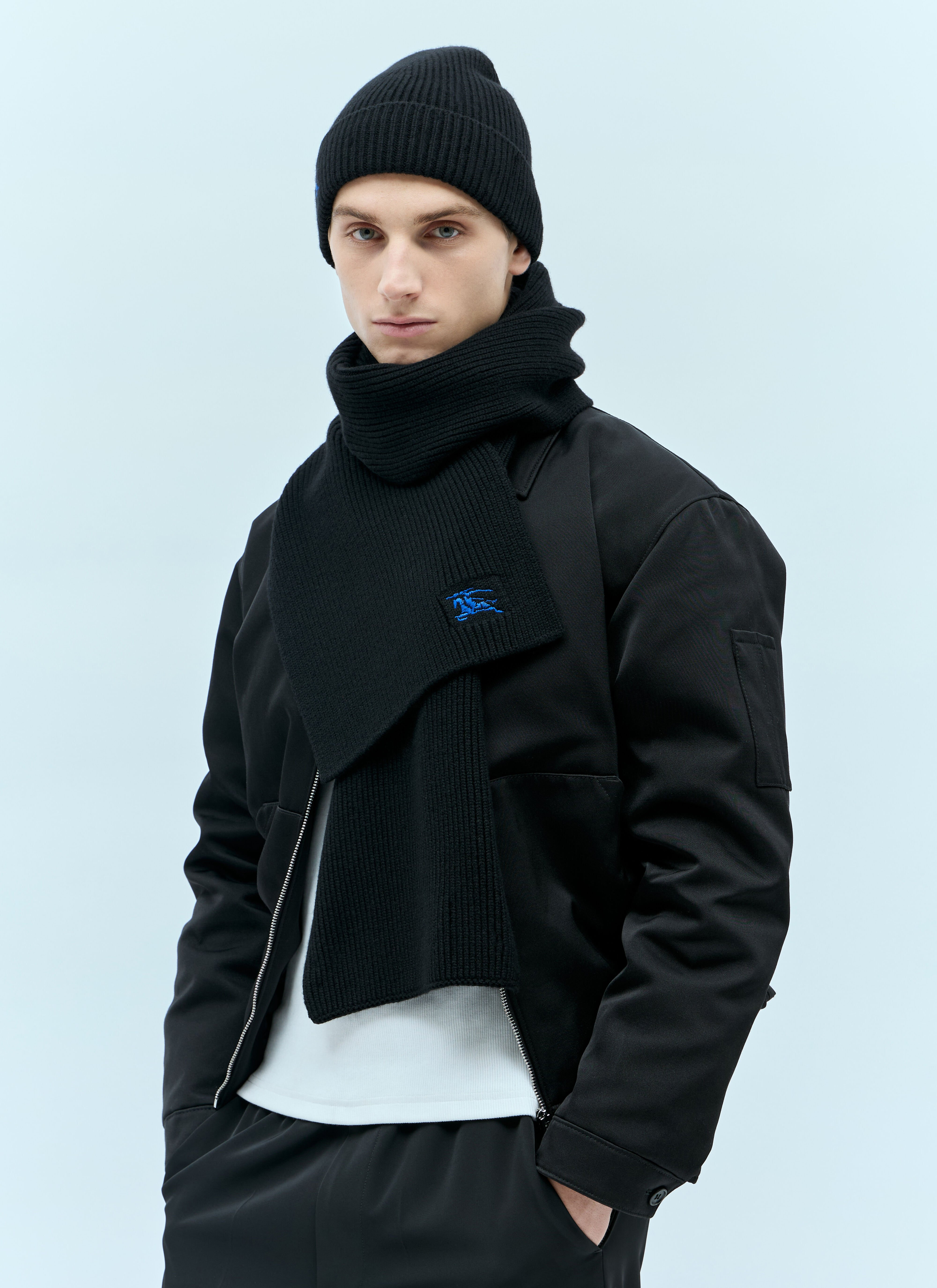 Ribbed Cashmere Beanie - 3