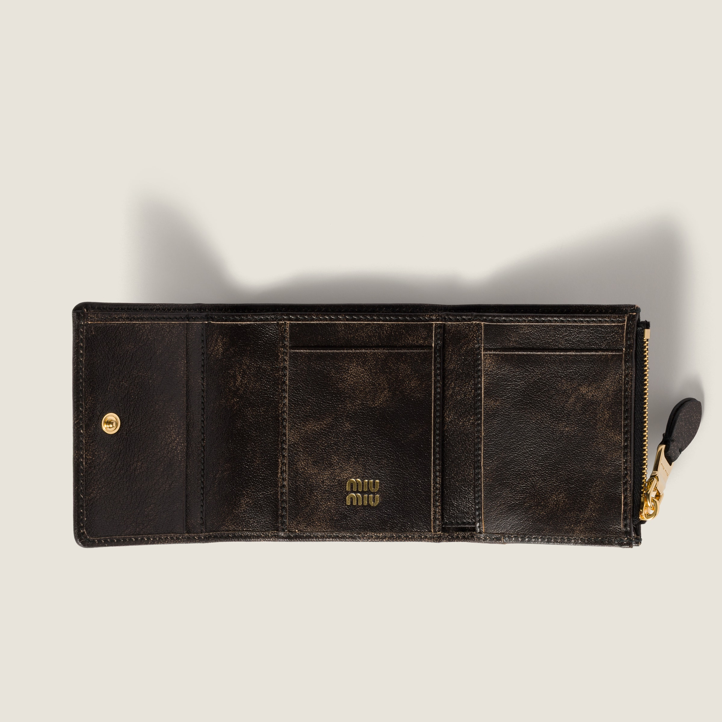 Small nappa leather wallet - 2