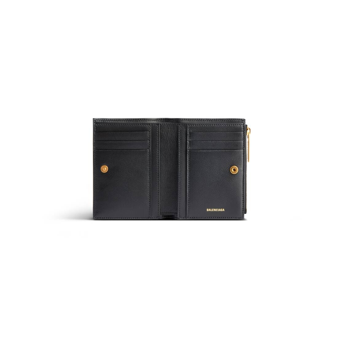 Women's Monaco Bifold Wallet  in Black - 2