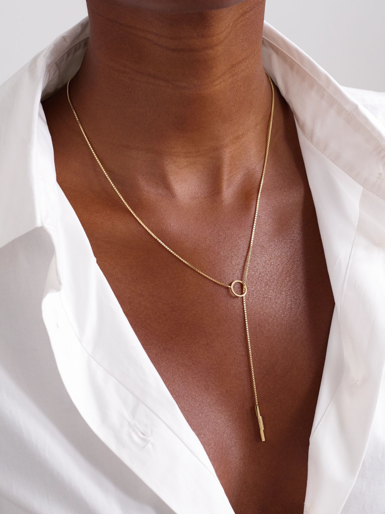 Link to Love 18-karat gold necklace Gold - 2
