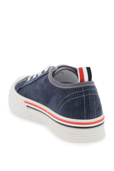 Thom Browne TARTAN SOLE LOW-TOP SNEAKERS outlook