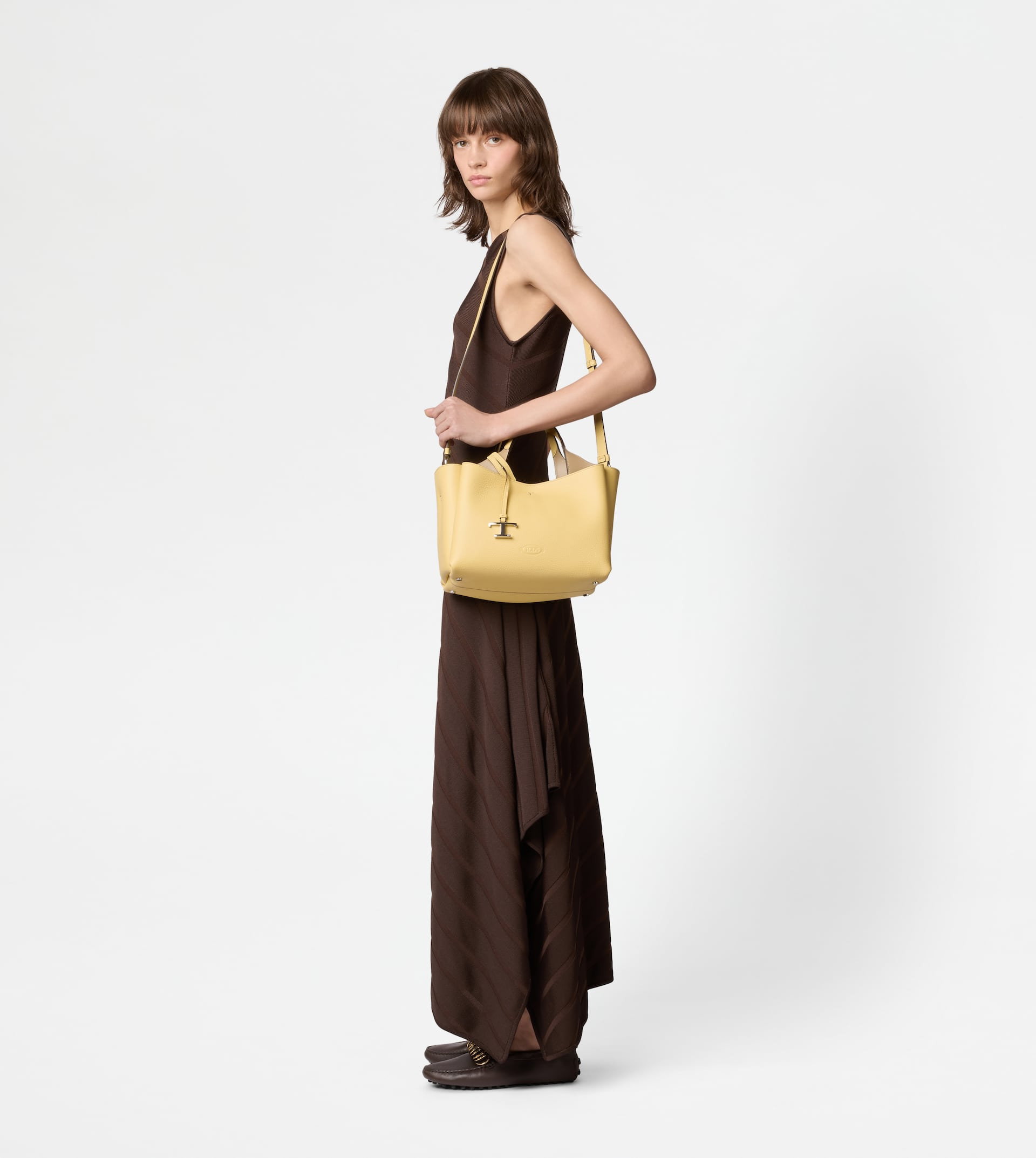 BAG IN LEATHER MINI - YELLOW - 8