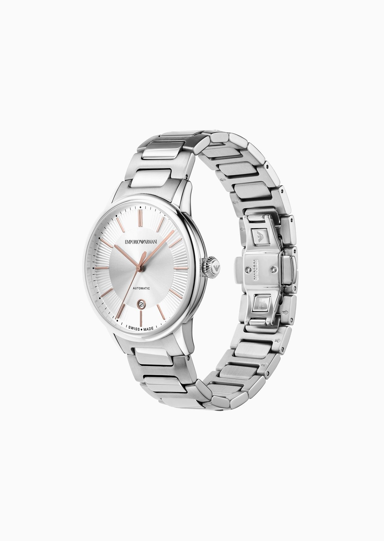 Swiss Made Automatic Stainless Steel Watch - 2