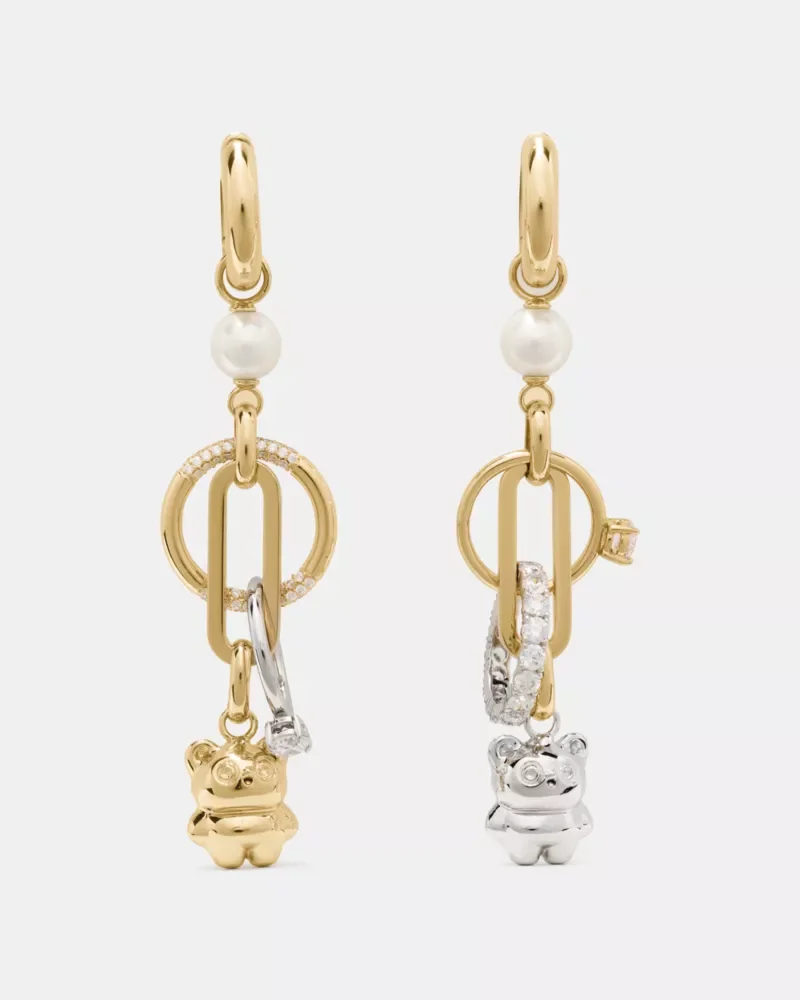 Bits And Baubles Statement Linear Earrings - 1