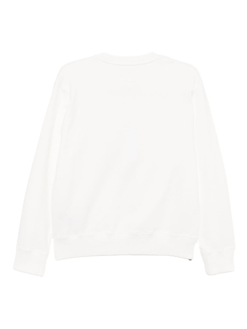MM6 Maison Margiela logo patch sweatshirt outlook
