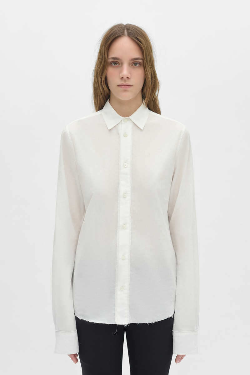 Liek Classic Shirt With Raw Edges 1