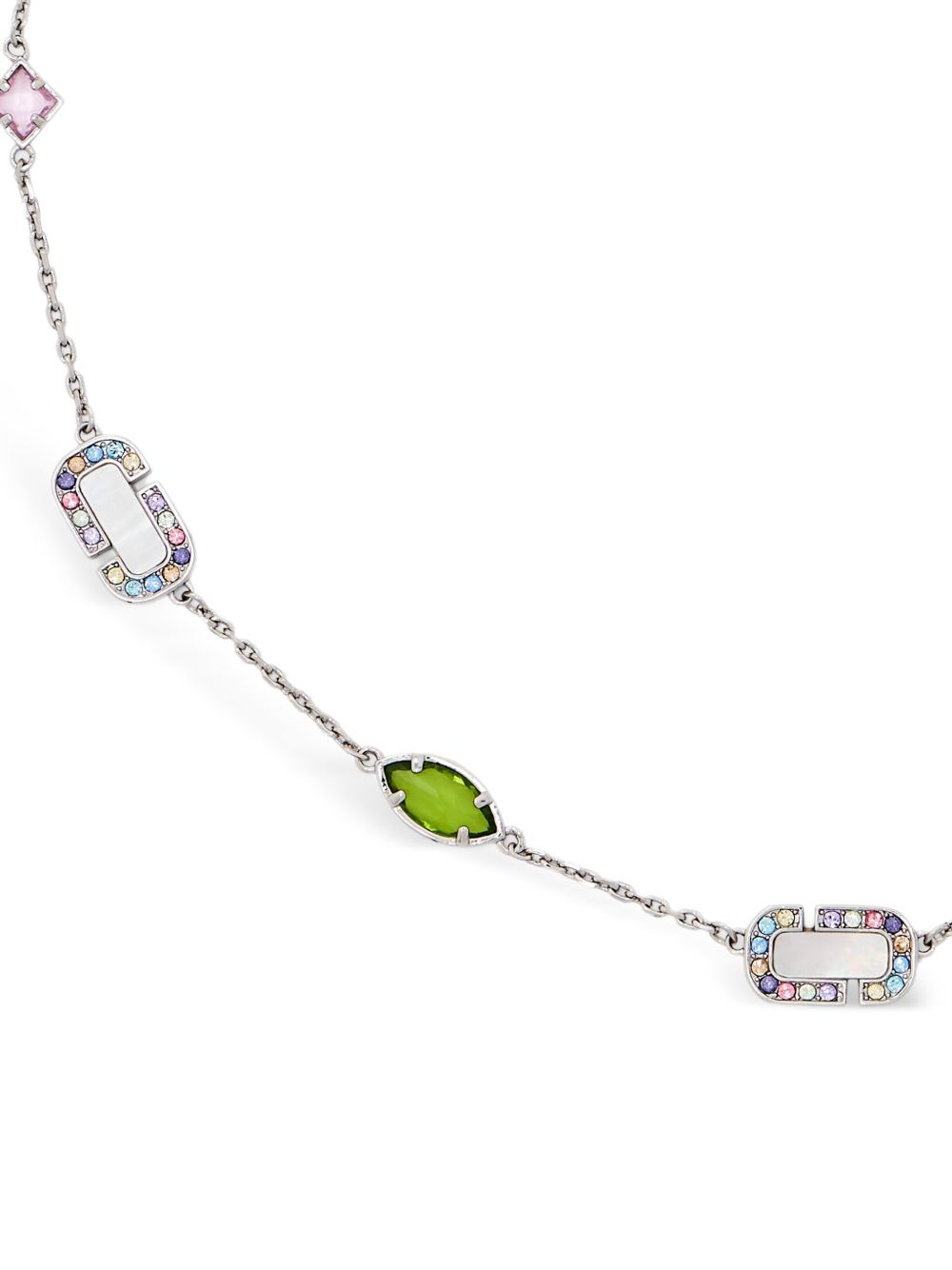 crystal-embellished necklace - 3