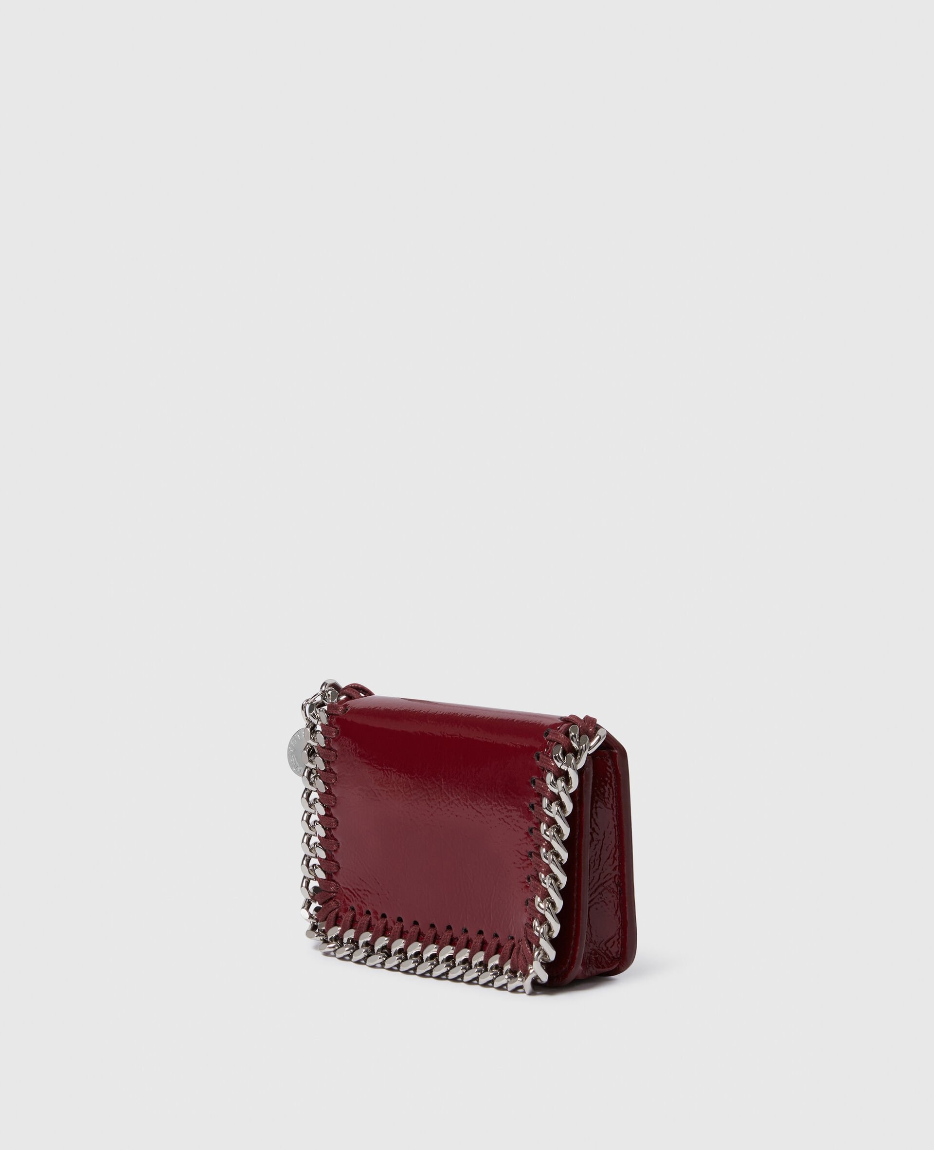 Falabella Patent Zipper Cardholder - 2