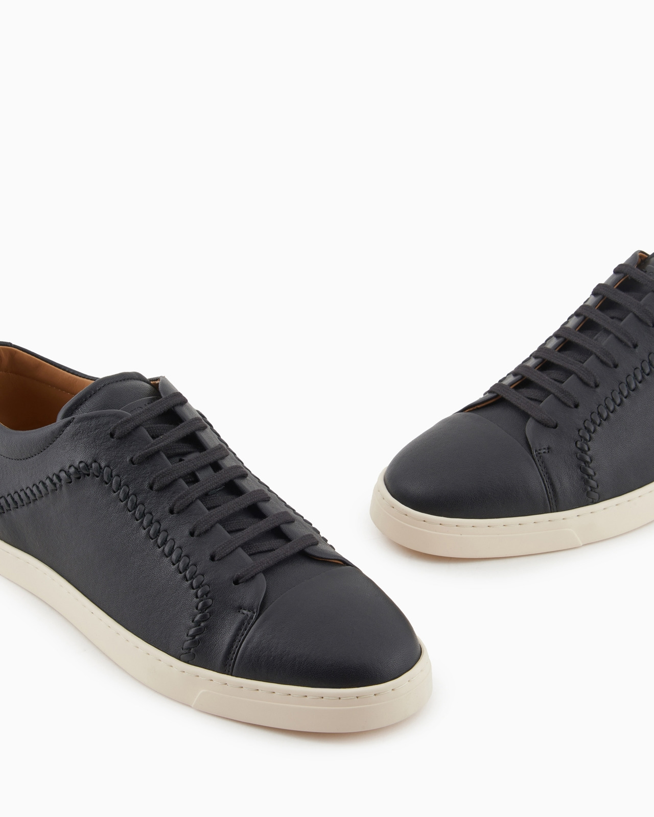 Nappa-leather sneakers - 5